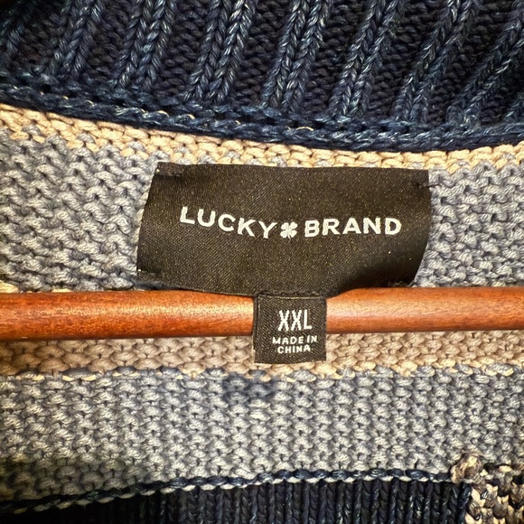 Lucky Brand patchwork cardigan - Picture 3 of 9